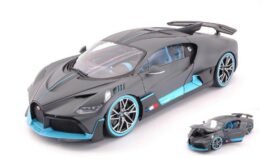 BUGATTI DIVO CARBON/AZUR 1:18 Burago