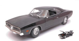 DODGE CHARGER R/T 1969 BLACK 1:18 Maisto