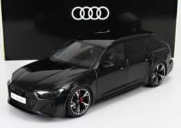 AUDI - A6 RS6 AVANT 2021 - BLACK NZG - 1/18