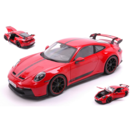 PORSCHE 911 GT3 2022 RED 1:18 Maisto