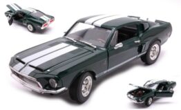 SHELBY GT-500KR "ROAD SIGNATURE" 1968 GREEN 1:18