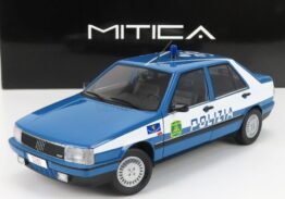 FIAT - CROMA CHT POLIZIA 1987 POLICE LIGHT BLUE WHITE 1:18