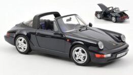 PORSCHE - 911 964 CARRERA 4 TARGA 1991 - BLUE 1:18