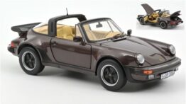 PORSCHE - 911 930 TURBO TARGA 1987 - BROWN MET