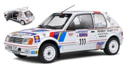 PEUGEOT 205 GTI N.111 LOMBARD RAC RALLY 1988 1:18