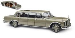 MERCEDES 600 PULLMAN W100 SILVERGOLD 1:18 Auto Stradali