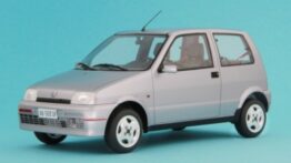 FIAT CINQUECENTO SPORTING 1994 SILVER 1:18