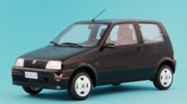 FIAT CINQUECENTO SPORTING 1994 BLACK 1:18