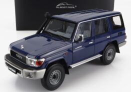 ALMOST-REAL - 1/18 - TOYOTA - LAND CRUISER GRJ76 2017 - BLUE