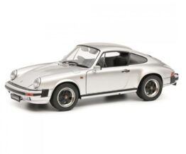 SCHUCO 1/12 - PORSCHE - 911 3.2 CARRERA COUPE 1989- SILVER