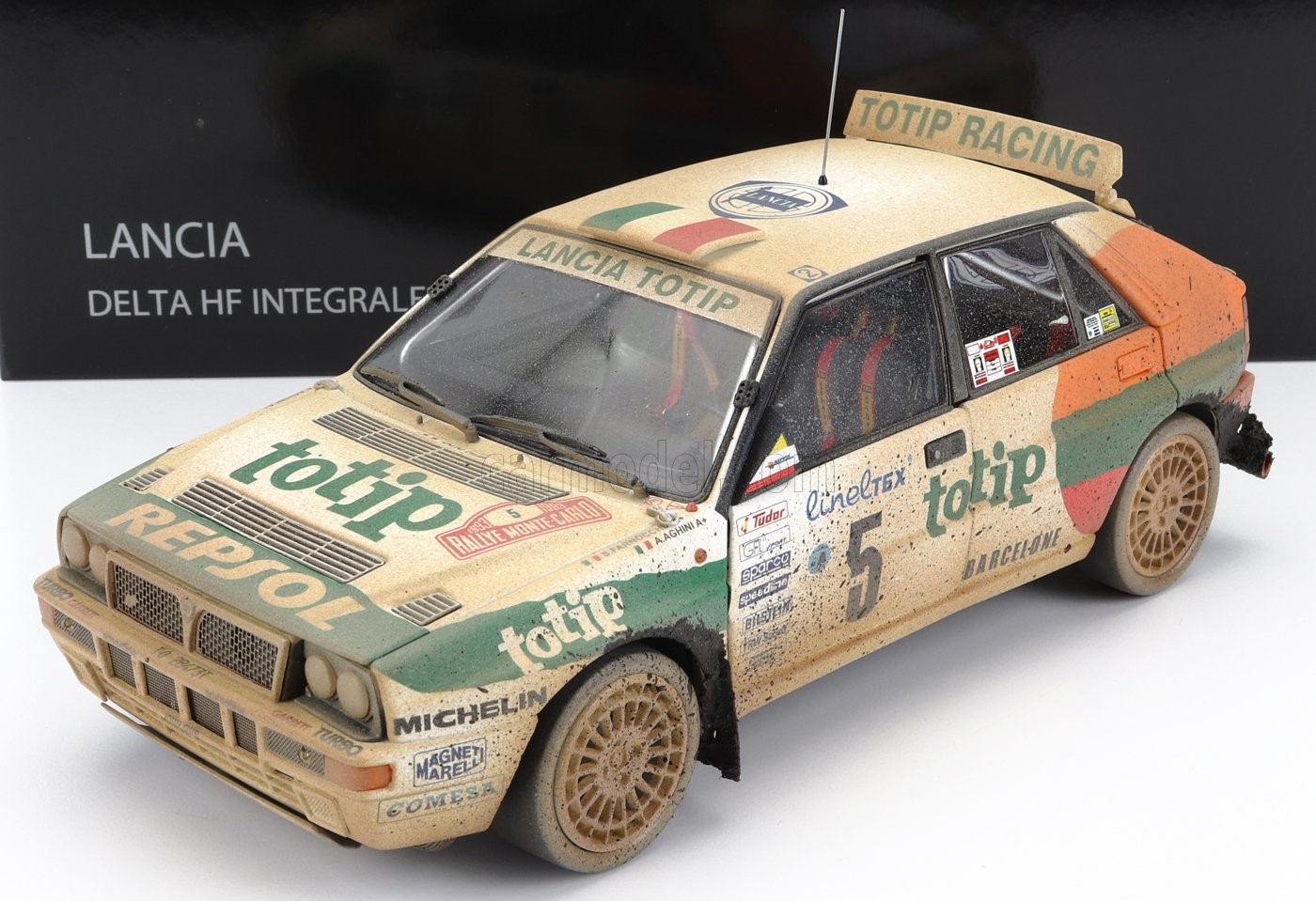 KYOSHO 1/18 LANCIA DELTA HF INTEGRALE EVO REPSOL N 5 RALLY