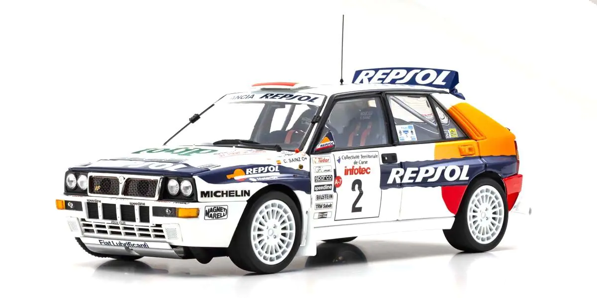 KYOSHO 1/18 LANCIA DELTA HF INTEGRALE EVOLUZIONE REPSOL N 2