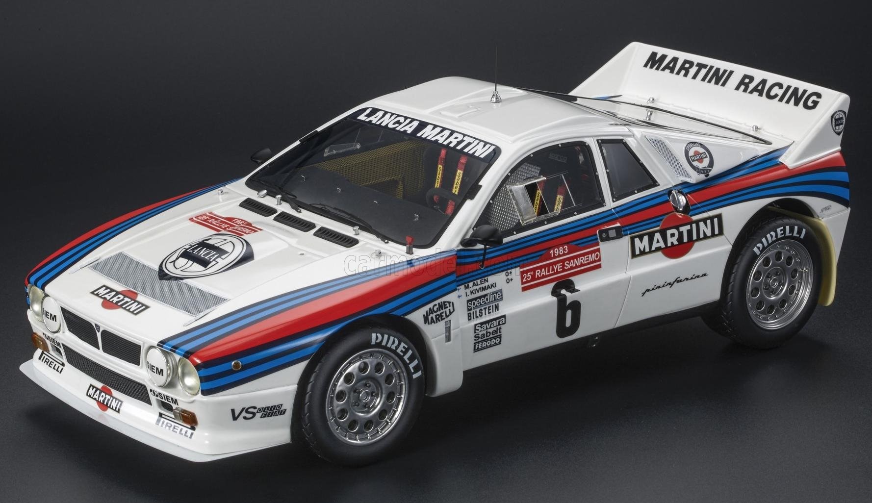 TOPMARQUES 1/12 LANCIA 037 MARTINI RACING N 6