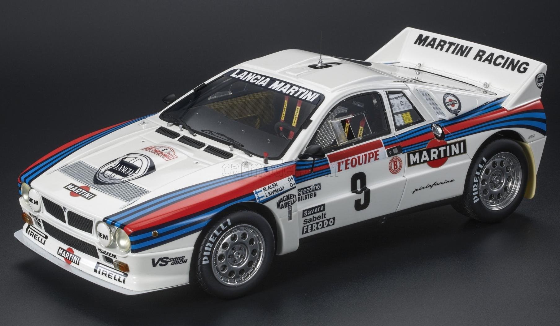 TOPMARQUES 1/12 LANCIA 037 MARTINI RACING N 9