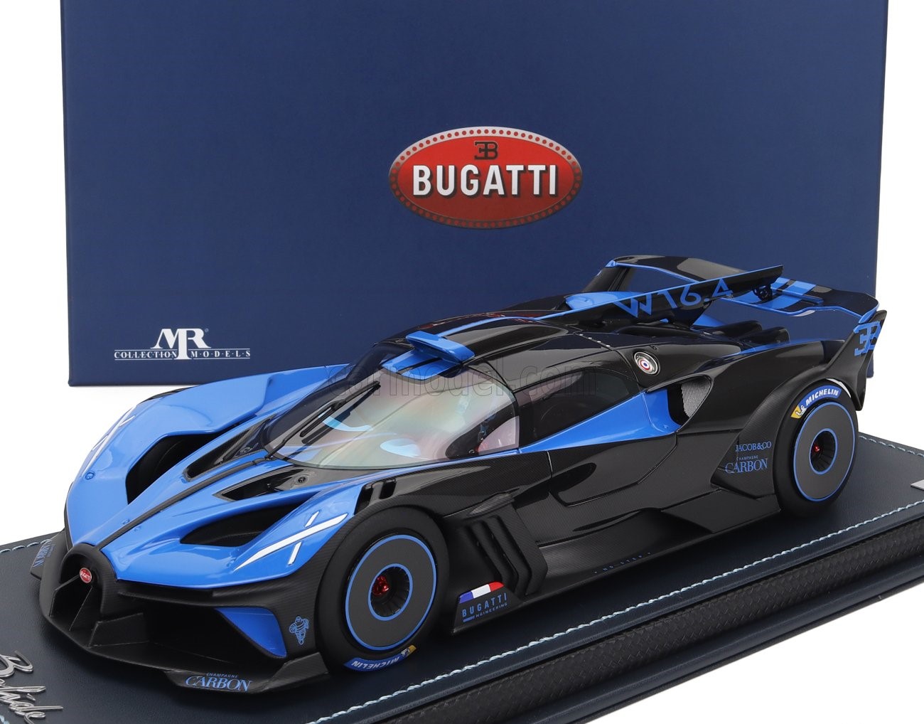 MR-MODELS - 1/18 - BUGATTI - BOLIDE W16 8.0 FOUR-TURBO