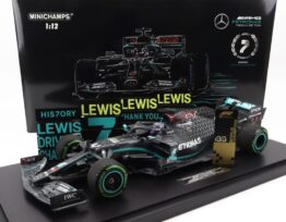 MINICHAMPS 1/12 MERCEDES GP F1 W11 2020 LEWIS HAMILTON