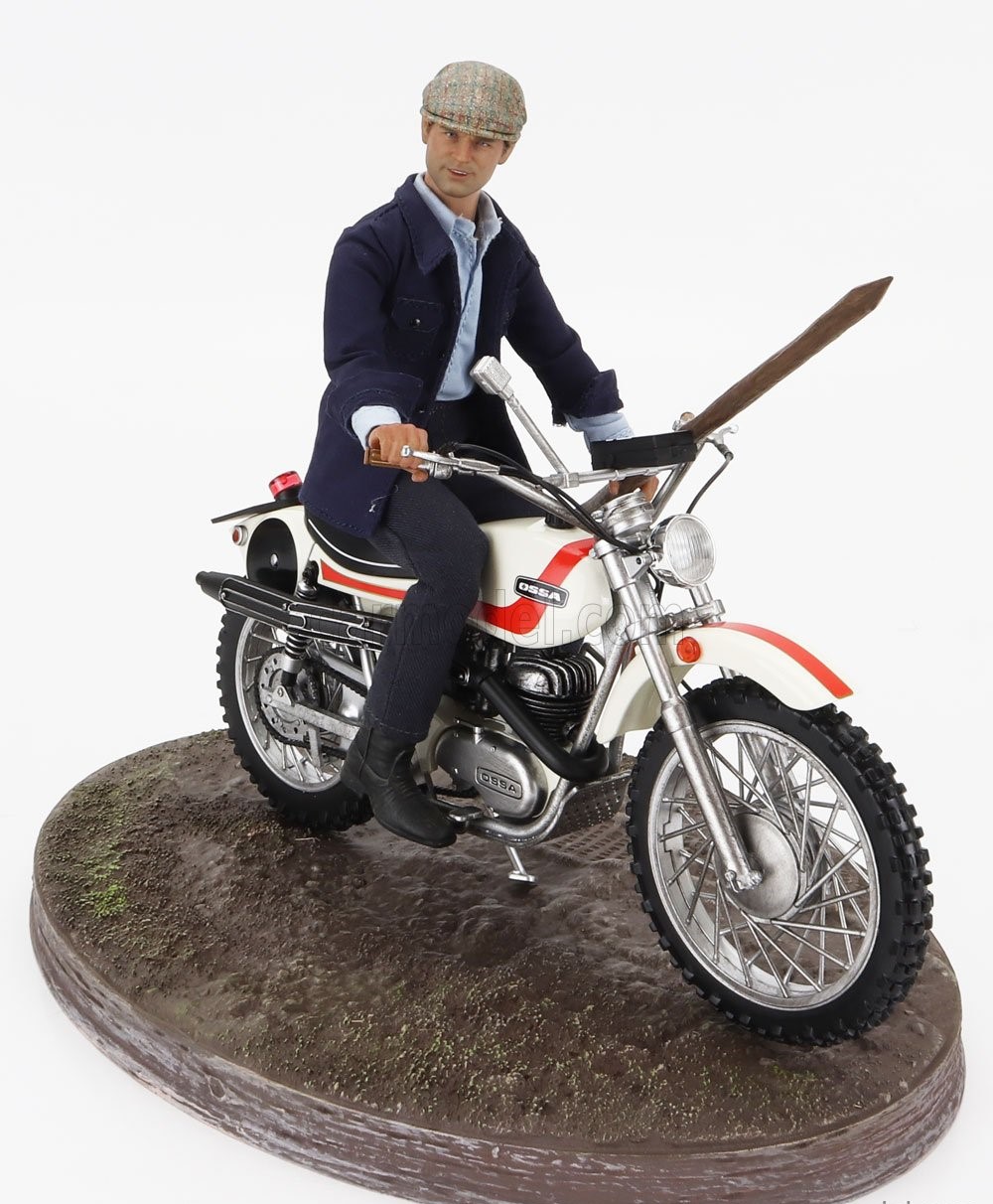 CLC-MODELS 1/12 OSSA 250 AE73 ENDURO 1973 WITH TERENCE HILL